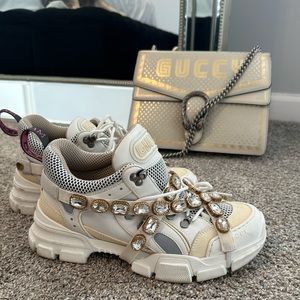 Authentic Gucci Flashtrek Jewel Chunky Sneakers